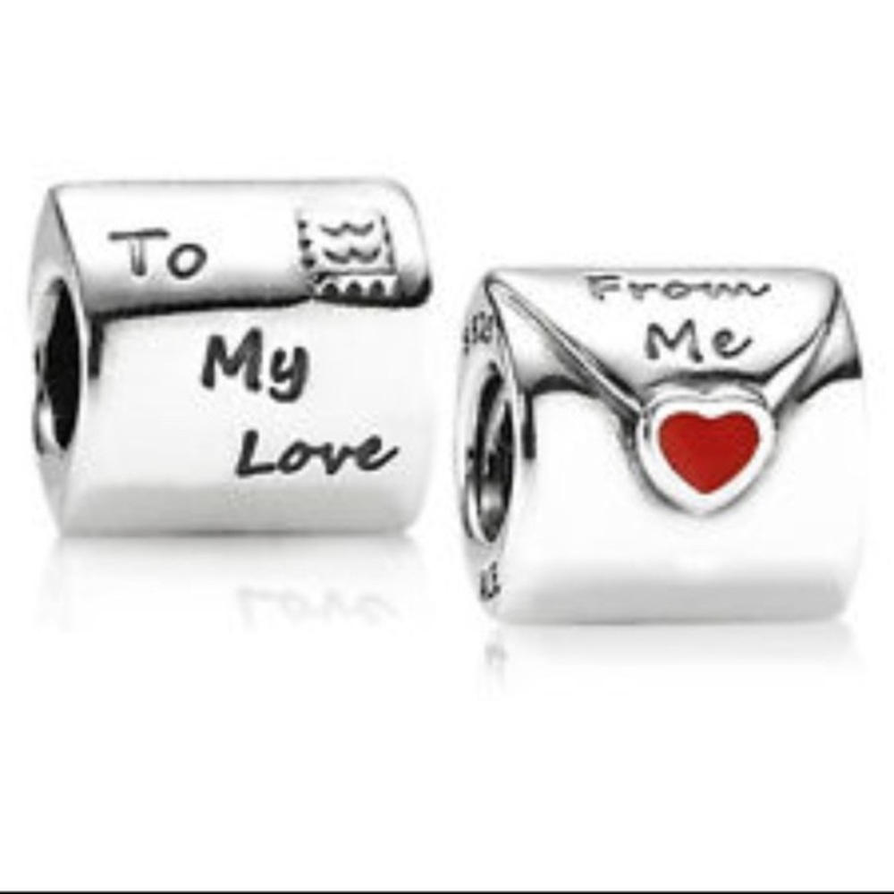 Authentic Pandora Love Letter Charm